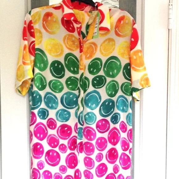 FARM Rio Rainbow Smiley Jumpsuit - Picture 8 of 14